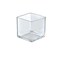 Azar Displays 4" Deluxe Clear Acrylic Cube Bin, PK4 556304 - alternate 1